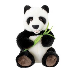 Animals Of The World 30 cm Oturan Bambulu Panda ANM/20854 - 1