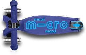 Micro Maxi Deluxe Foldable Navy (Led) Scooter MMD099 - 4