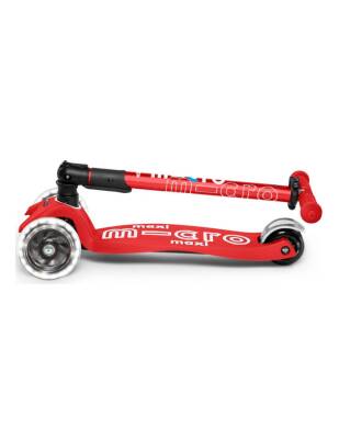 Micro Maxi Deluxe Foldable Red (Led) Scooter MMD098 - 4