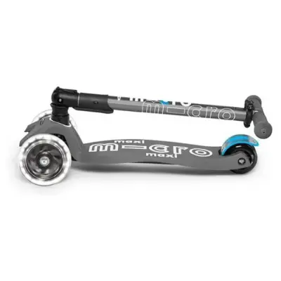 Micro Maxi Deluxe Foldable Volcano Grey (Led) Scooter MMD094 - 5