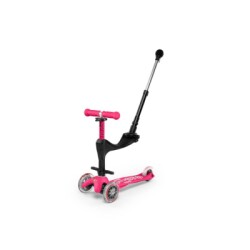 Micro Mini 3 in 1 Deluxe Plus Pink Scooter MMD079 - 2