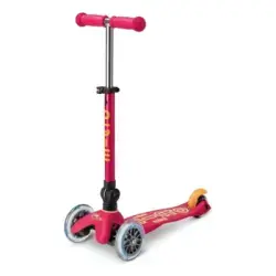 Micro Mini Deluxe Foldable Ruby Red Scooter MMD101 - 1