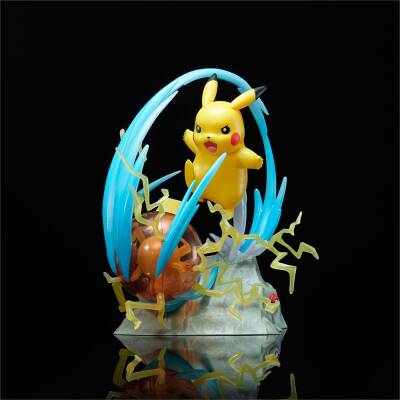 Pokemon Select Seri Lüks Koleksiyon Heykel Figür - Pikachu POK/PKW2370 - 2