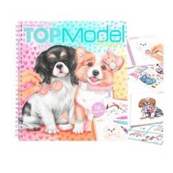 Top Model Create Your Top Model Doggy Colouring Book 412164 - 1