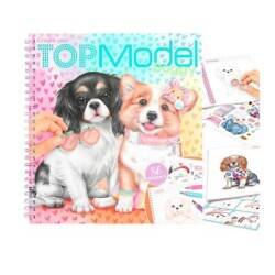 Top Model Create Your Top Model Doggy Colouring Book 412164 - 2