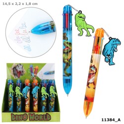 Top Model Dino World Ball Pen 6 Colours 411384 - 1