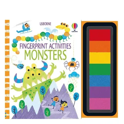 Usborne Fingerprint Activities Monsters - 1